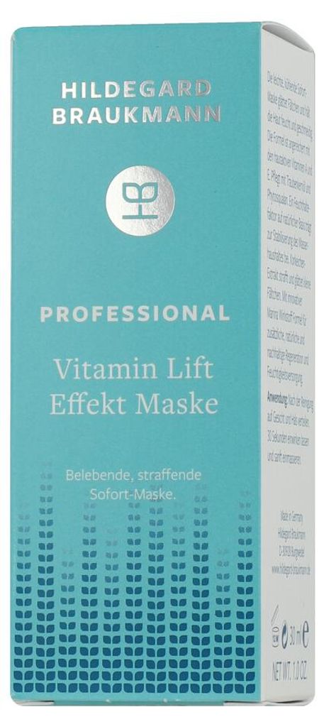 Hildegard Braukmann Professional Masque effet vitamine lift Image du produit 