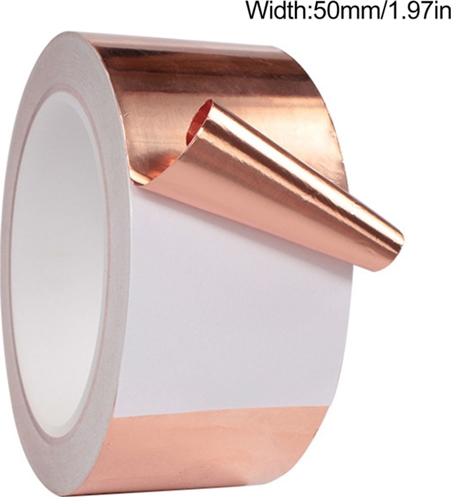 50mm * 25M * 0,05mm měděné fólie lepicí páska měděné fólie Obrázek produktu 13