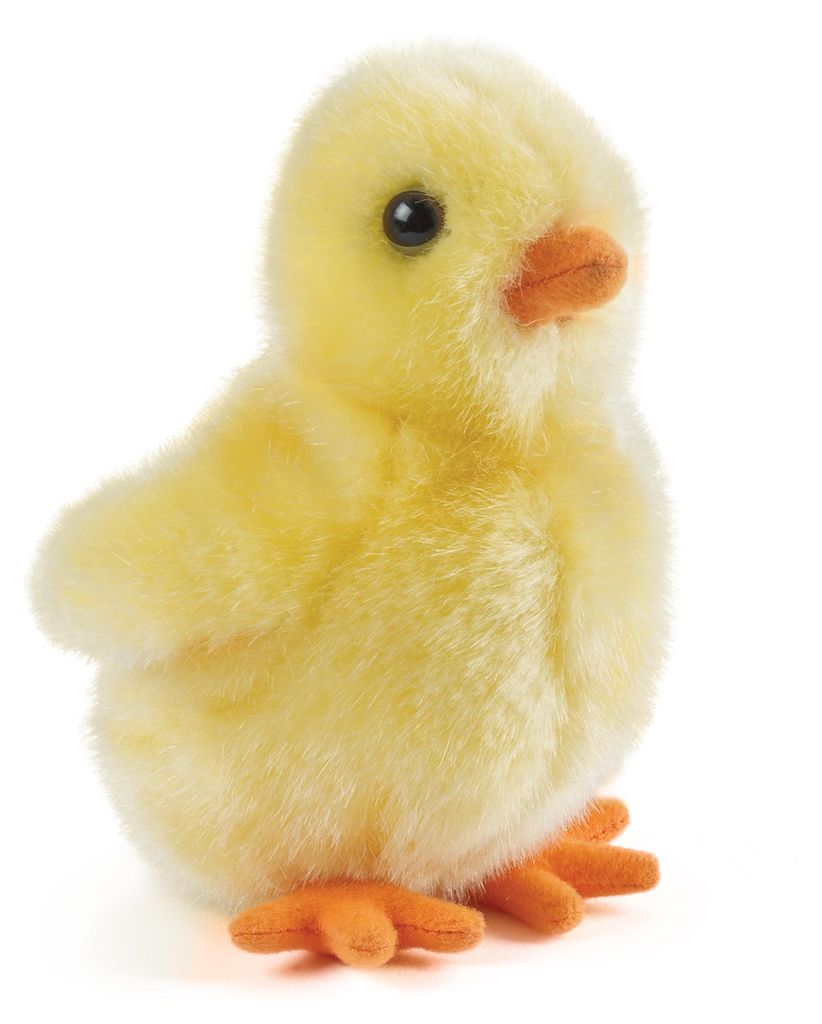 Puszysty żółty kurczak 12 cm - pluszowa zabawka Living Zdjęcie produktu 