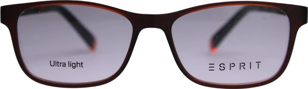 Monture Esprit ET17457 535 marron en plastique léger et solide