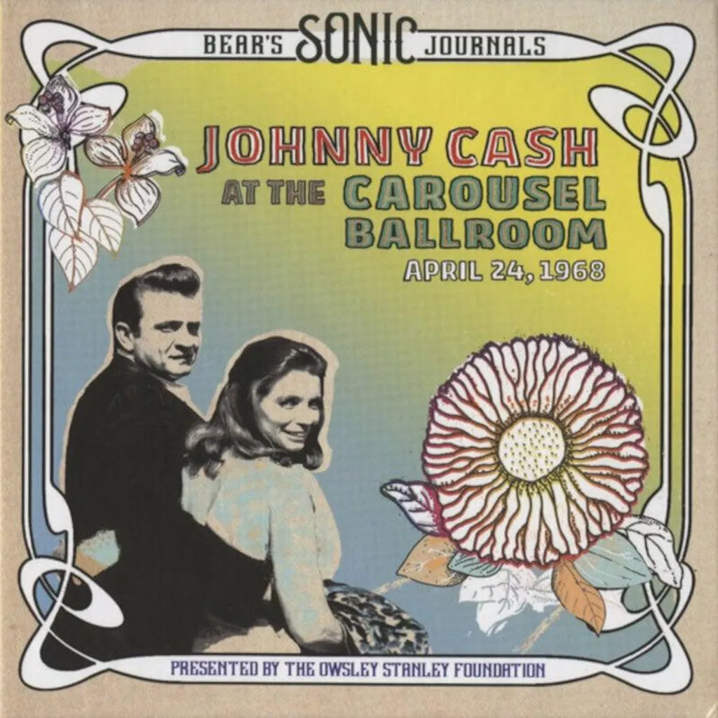 Album Johnny Cash 1968 Carousel Ballroom - Cadeau Idéal pour Fan Vinyle