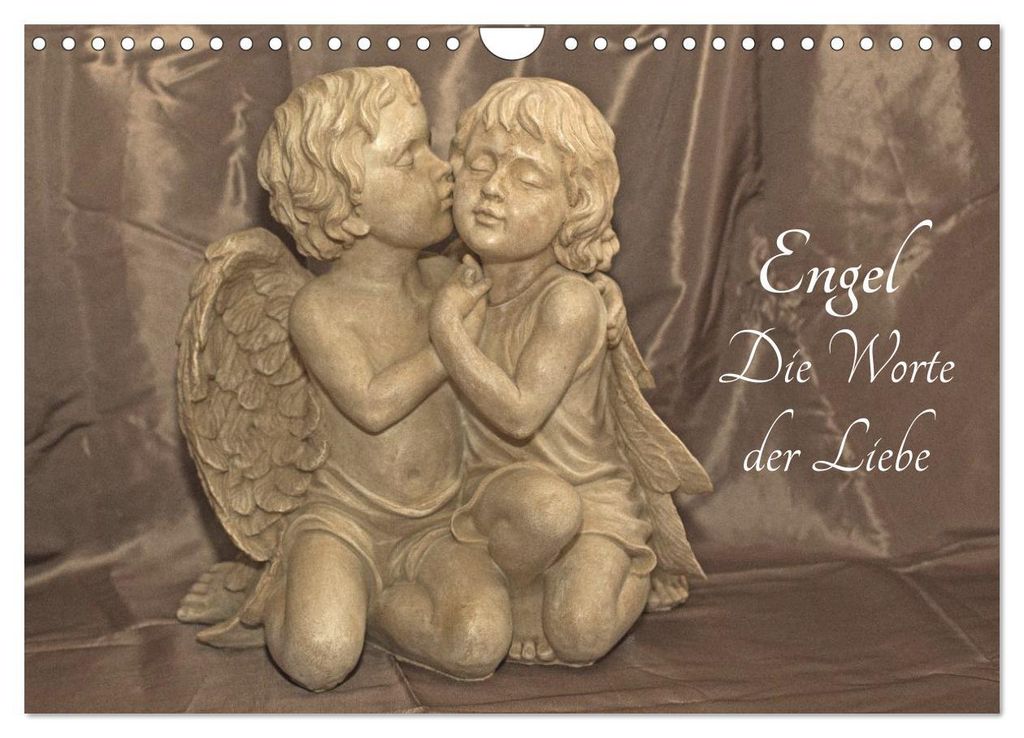 Engel - Die Worte der Liebe (Wandkalender 2027 DIN A4 quer), CALVENDO Monatskalender