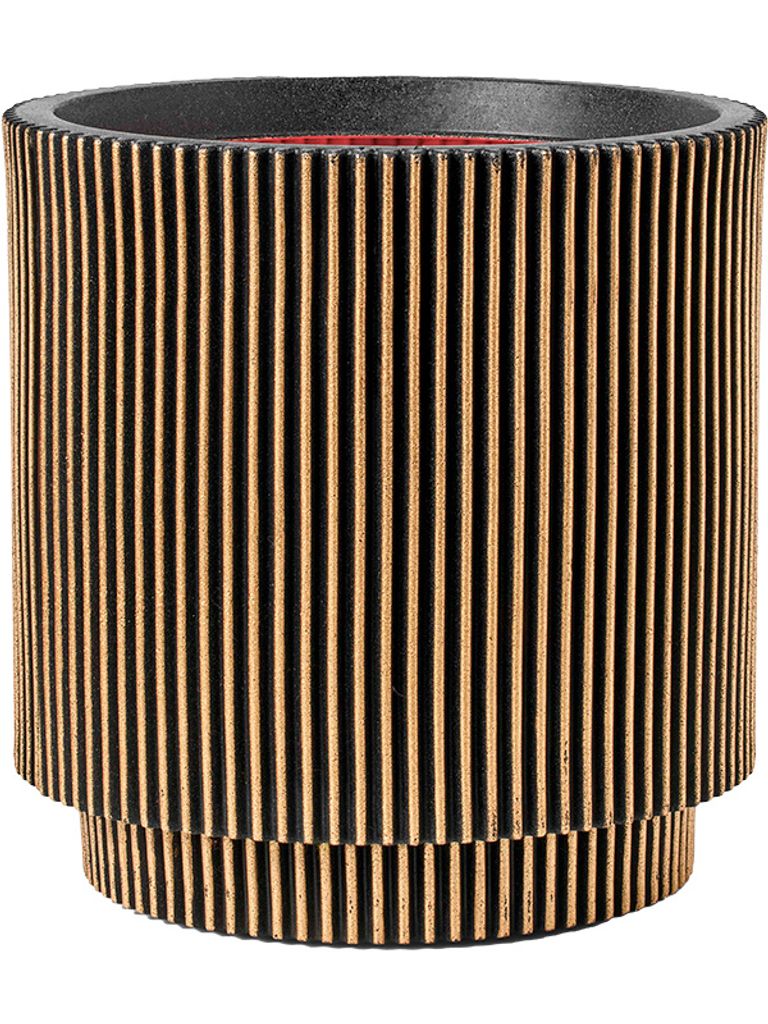 Capi Europe Gefäß zylinder Groove NL - 35x38 - Gold Produktbild 2