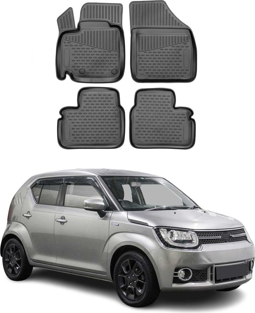 Alfombrillas para el suelo del Suzuki Ignis (2016-2025), de Imagen del producto 