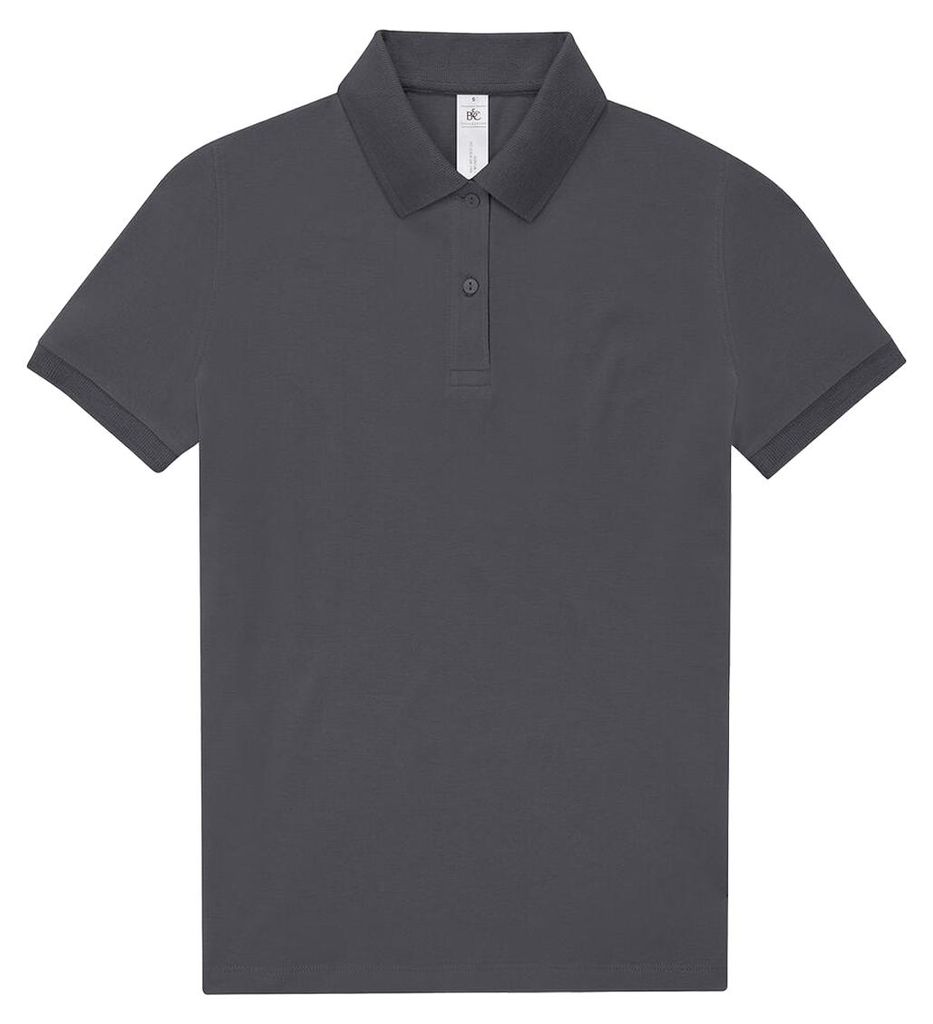 B&C - "My Polo 210" Poloshirt für Damen FK2942 (L) (Dunkelgrau)