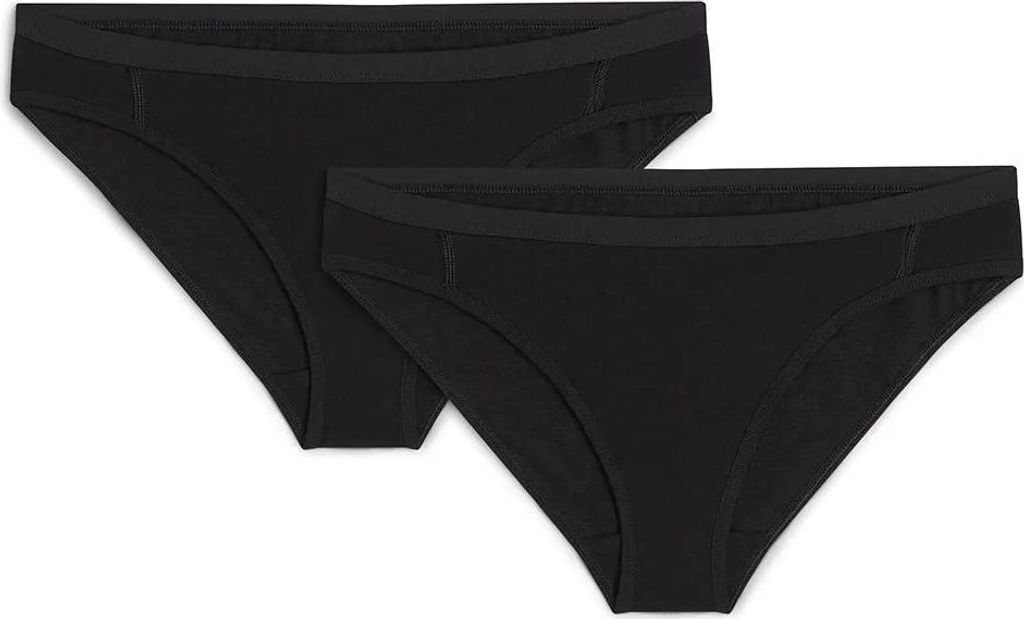 Icebreaker Merino 150 Siren Bikini Slip 2 Einheiten Schwarz L Damen Schwarz L