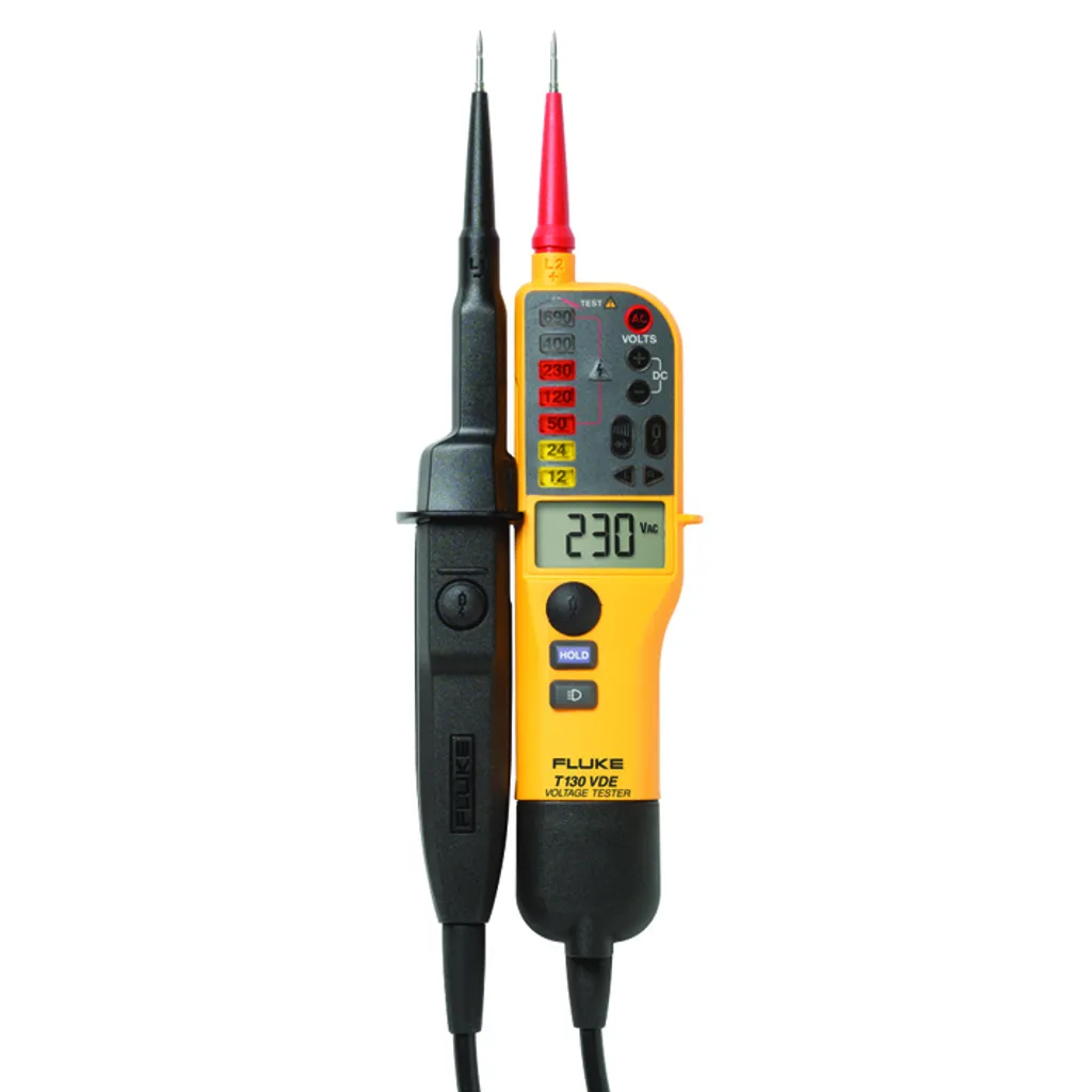 Testeur de tension et continuité FLUKE-T130 LCD avec charge commutable - 4