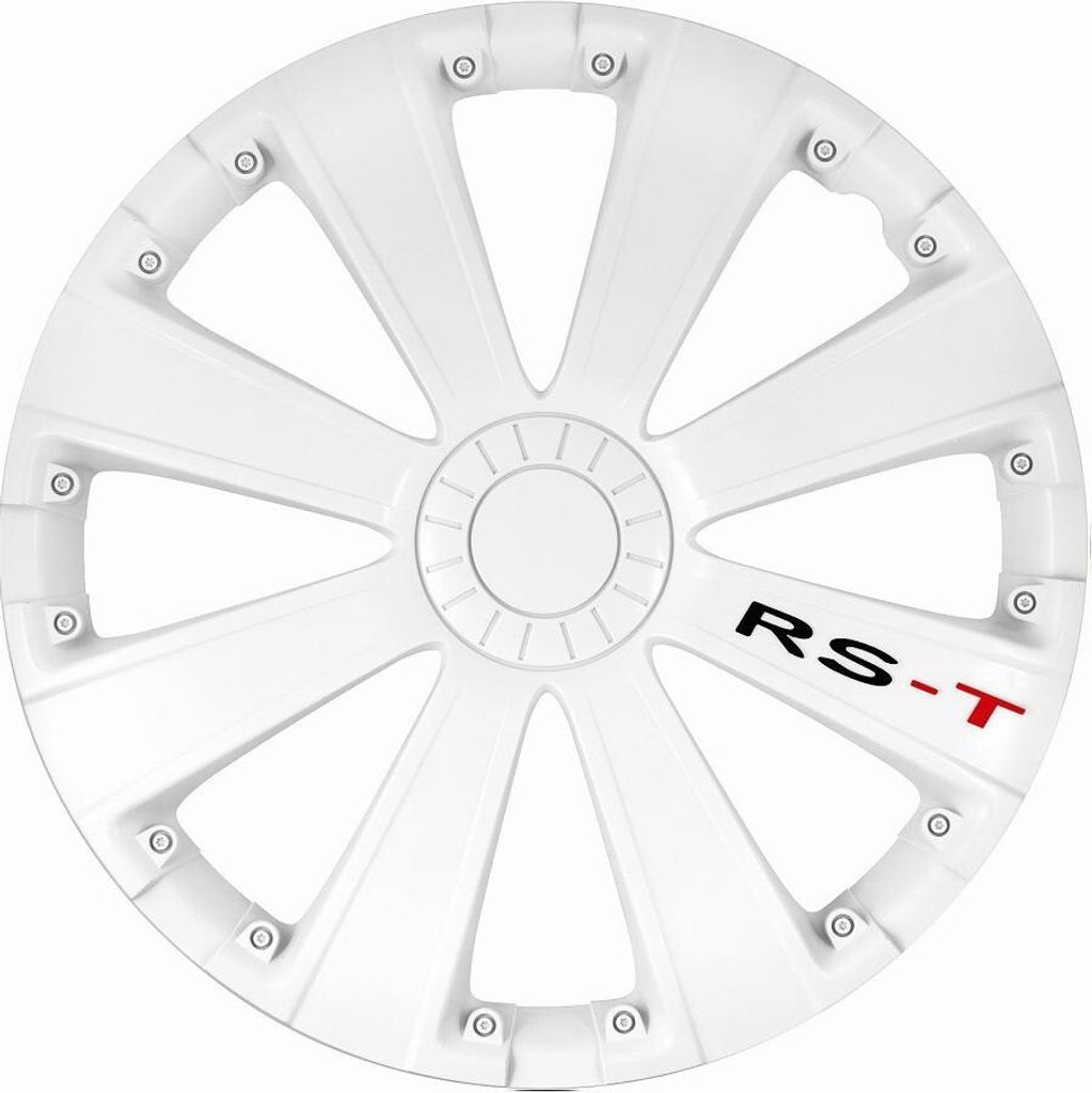 16" Zoll Radkappen Weiß Radzierblenden Radblenden 16 RST WHITE ARGO