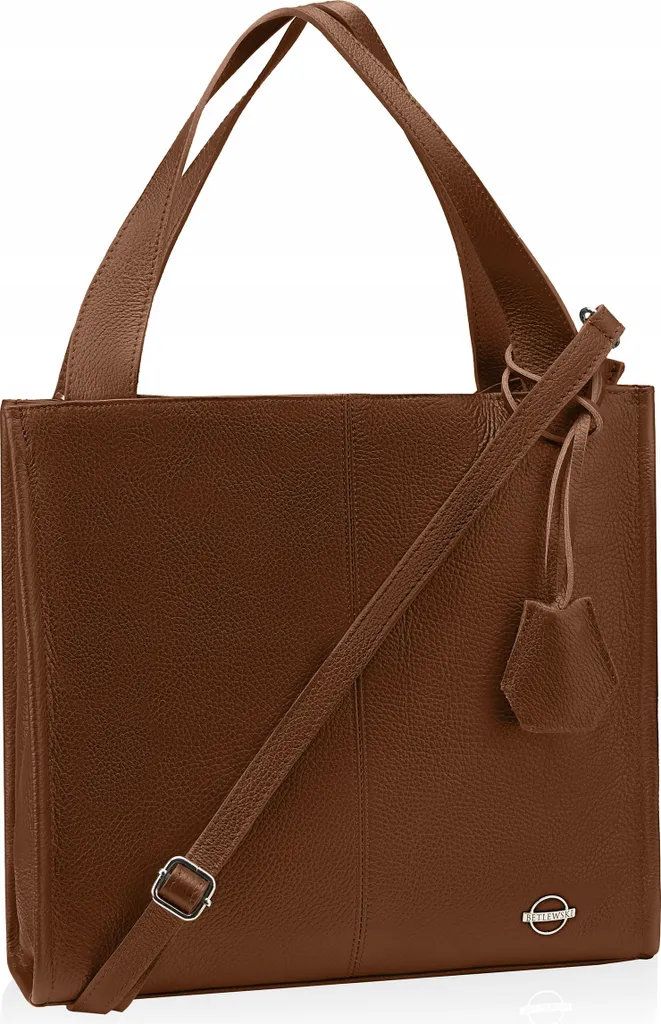 Sac Shopper en Cuir FLAME Camel TWB-DOL-50 - Cabas Chic et Spacieux