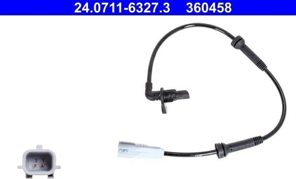 Capteur ABS ATE 24.0711-6327.3 pour Logan et Sandero - OE 479007700R
