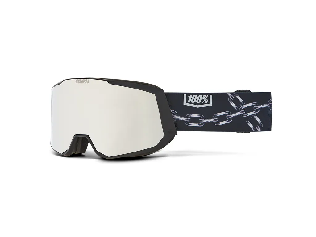 Masque 100% Snowcraft XL HiPER Nico Porteous avec écran miroir Silver