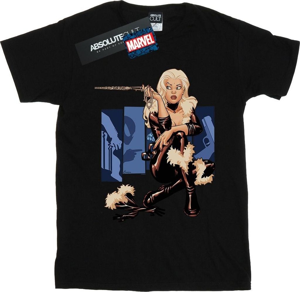 Marvel - T-Shirt für Herren BI42952 (4XL) (Schwarz)