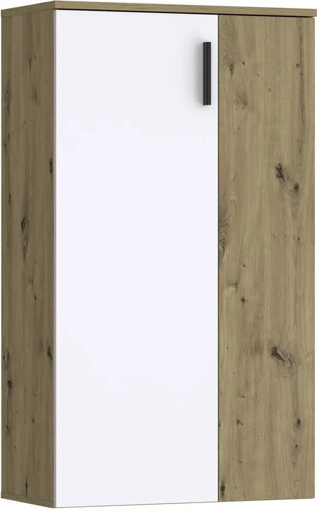 Dites stop au désordre avec l'armoire à chaussures BRITTA slim blanche