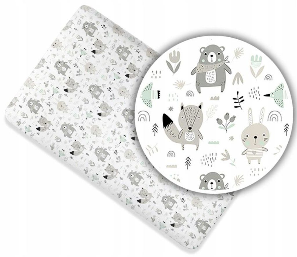 Spannbettlaken 80x180 cm für Kinderbett – 100% Baumwolle