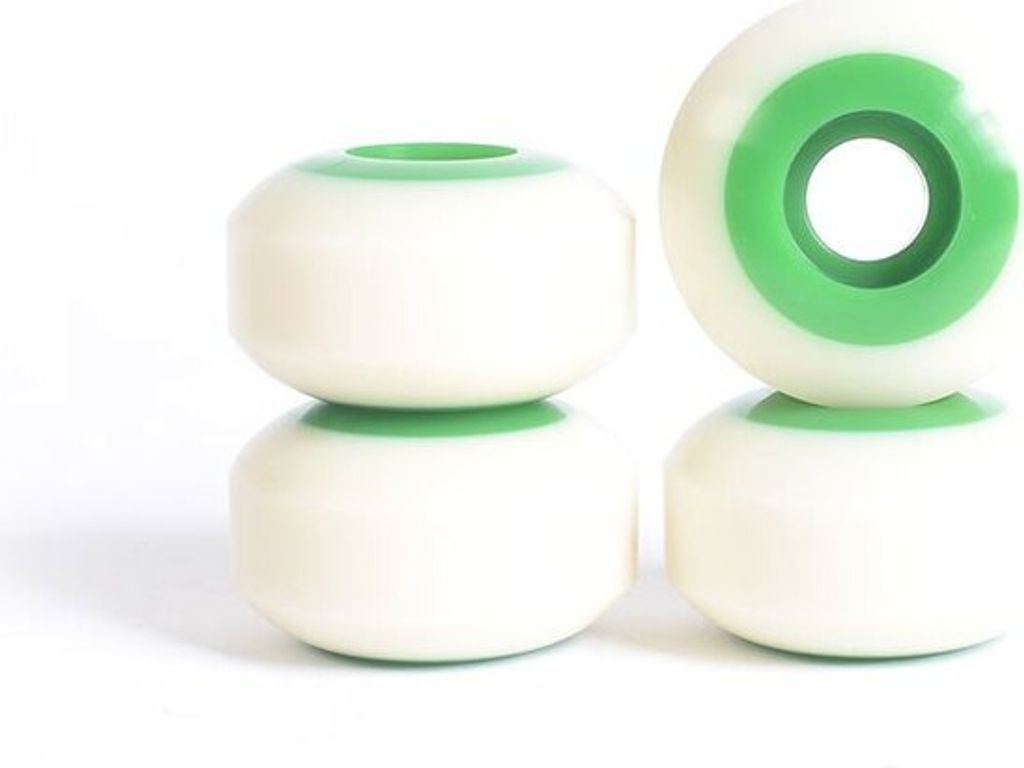 Yocaher Qball Skateboard-räder Weiß 52 x 31 mm Weiß 52 x 31 mm