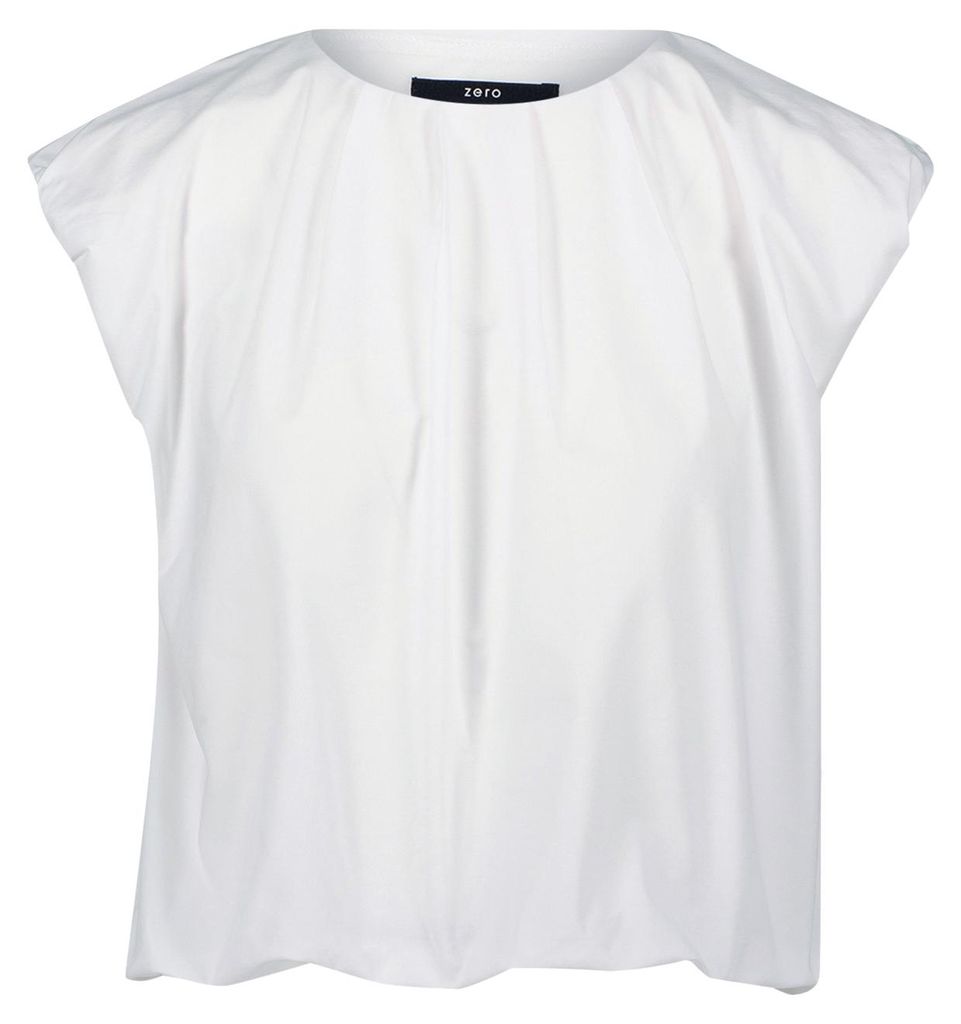 Cropped-Shirt  mit Rundhalsausschnitt Produktbild 