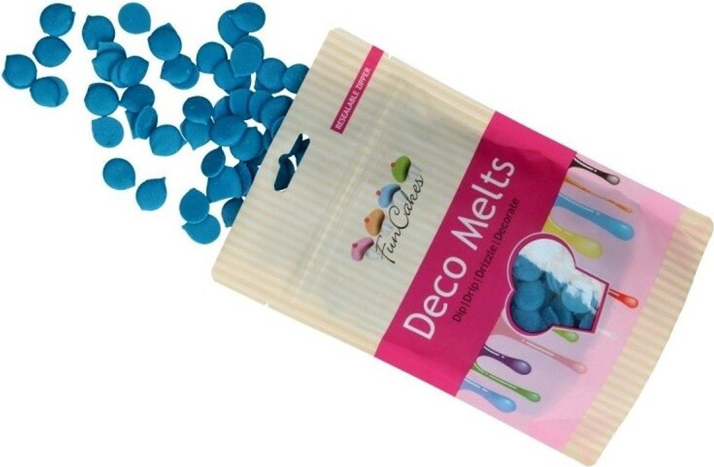 FunCakes Deco Melts - Blue / Blau 250g Produktbild 4