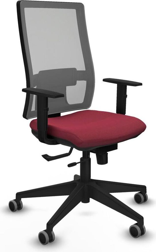 Bürostuhl Piqueras y Crespo 1D066G0 Granatrot