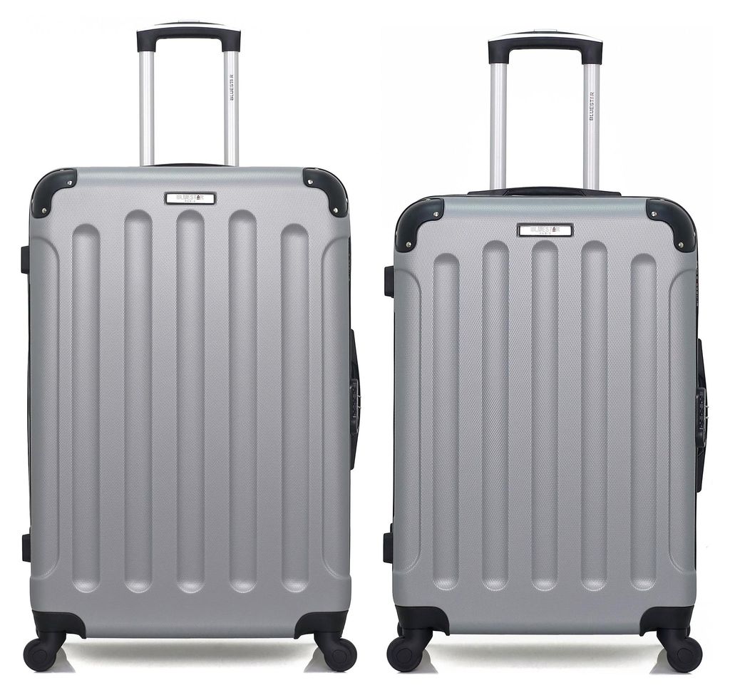 BLUESTAR – 2er-Set – Großer Koffer und Wochenendkoffer MADRID