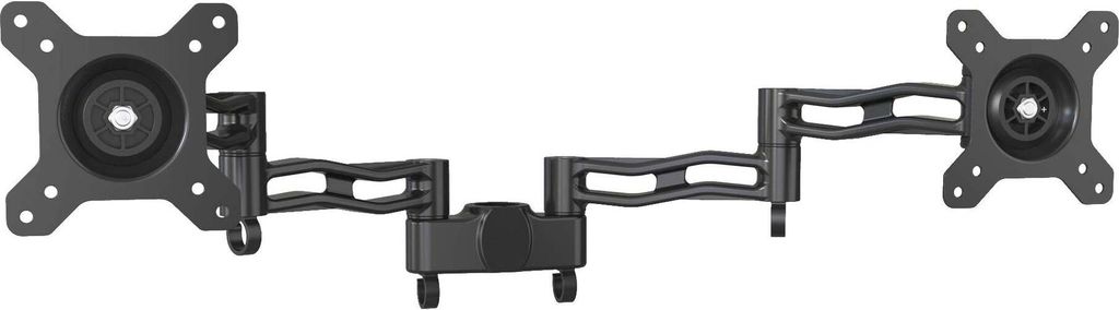 Duronic DM35P2 Monitorarme - 2 Monitorhalterungen für Monitorständer - Aluminium - VESA 75/100 - Zusatzarme für DM35-Serie - Einzelteil für all...