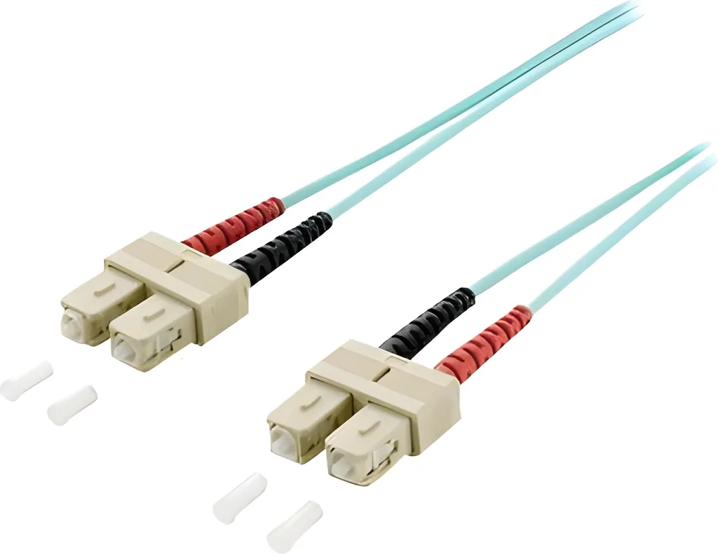 Câble Patch Fibre Optique SC à SC OM3 Multimode Duplex de 30m Equip - 2