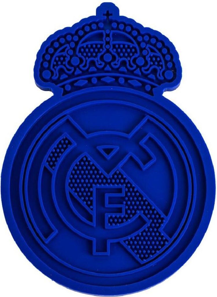 Real Madrid Hundenapf Unterlage – Faltbarer Reisenapf aus Silikon für Hunde