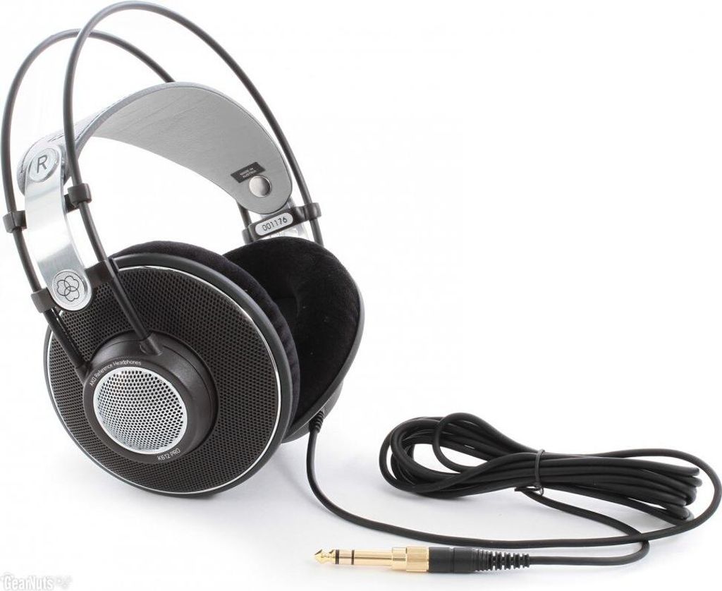 AKG K612 PRO, Przewodowa, 12 - 39500 Hz, Muzyka, 238 g, Zdjęcie produktu 