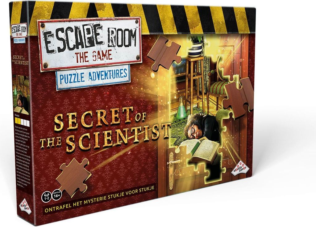 Escape Room Das Spiel Puzzle Adventures - Das Geheimnis des Wissenschaftlers - Breinbreker