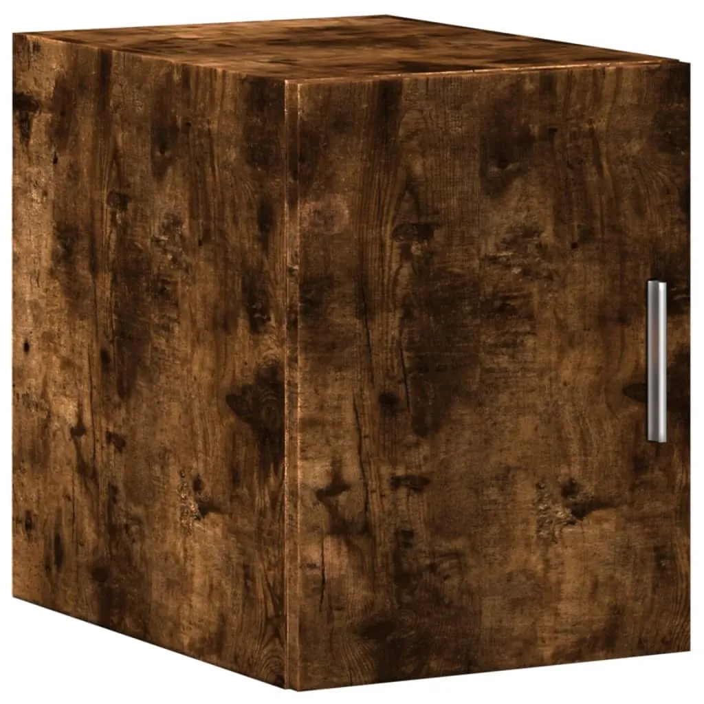Armadio a muro in rovere fumé 30x42,5x40 cm materiale in legno