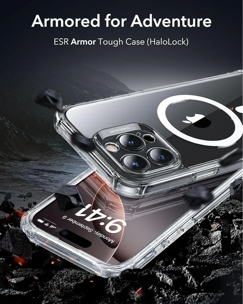 Housse de Protection MagSafe iPhone 16 Pro Max Coque Intégrale Transparente