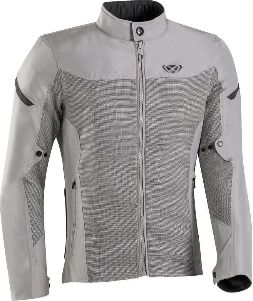 Ixon Fresh Motorrad Textiljacke Farbe: Grau, Grösse: S