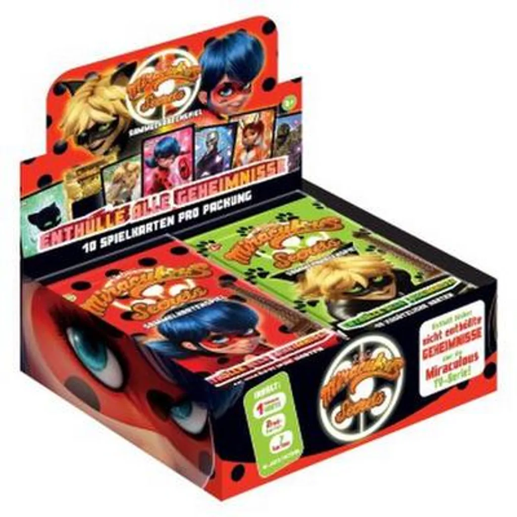Complétez votre collection Miraculous Secrets Booster #1 FR officiel
