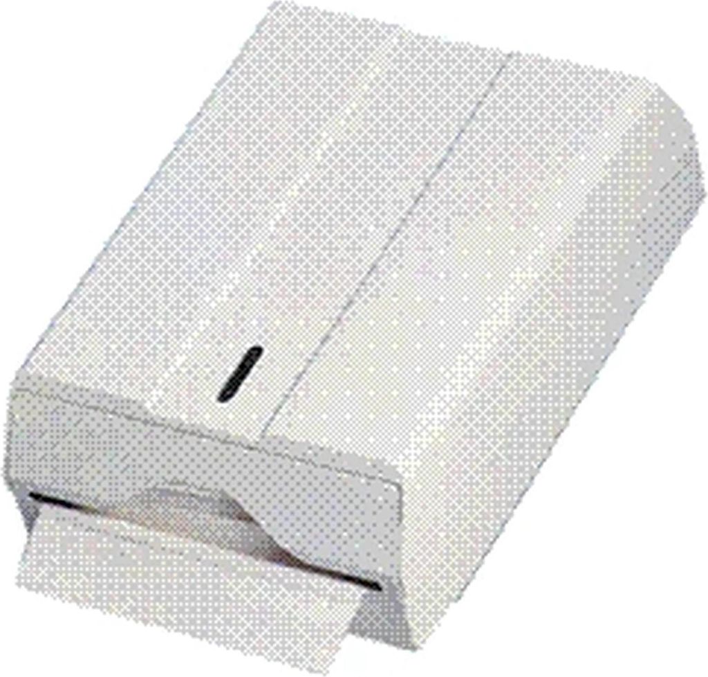 Teka Handtuchspender-Faltpapier, 400 Lagen, weiß, 1 Stk.