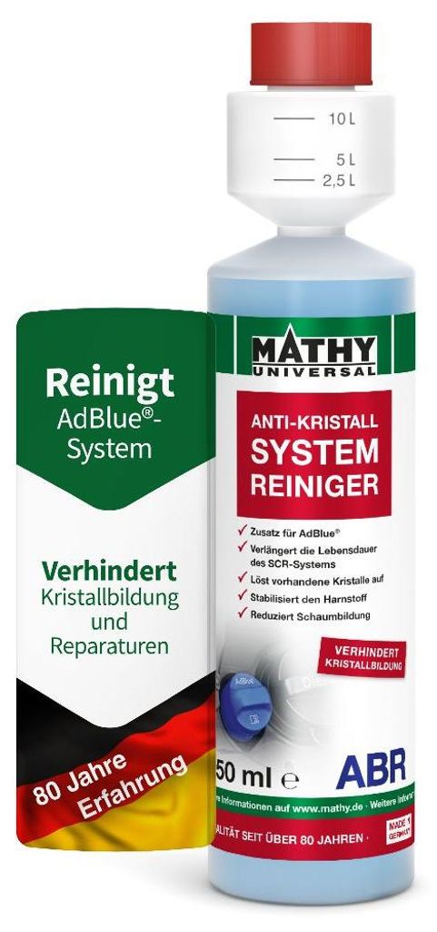 MATHY-ABR Anti-Kristall Systemreiniger 250 ml - Zusatz für Produktbild 