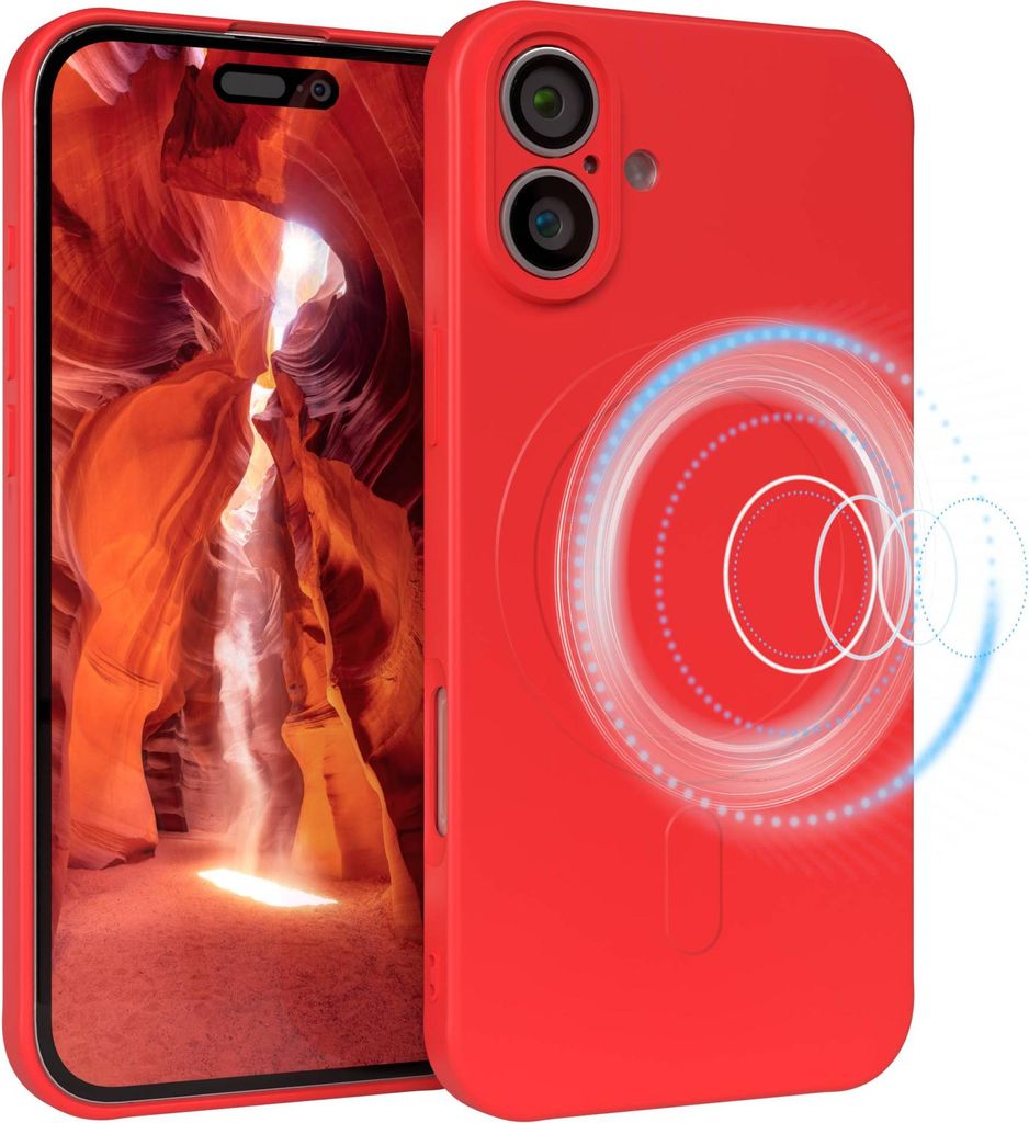 EAZY CASE - Silikonhülle magnetisch für Apple iPhone 16 Produktbild 