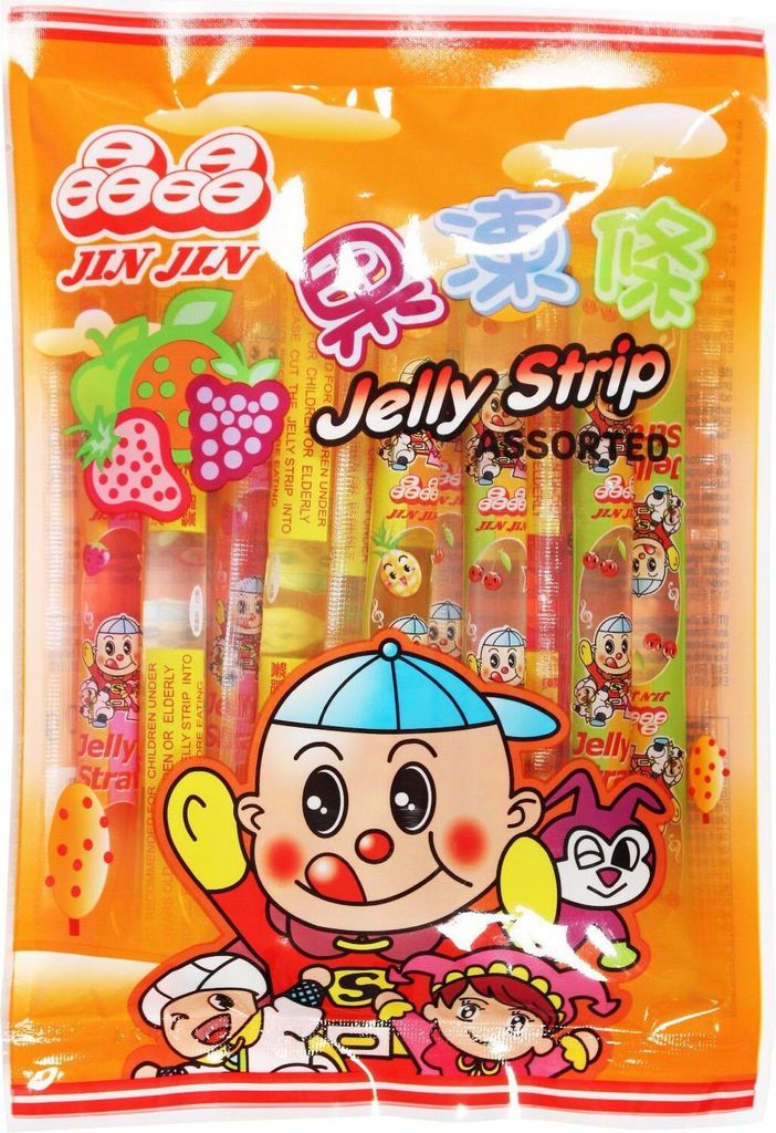 Jin Jin Fruchtgummi Jelly Straws Mix 200g Kaufland.de