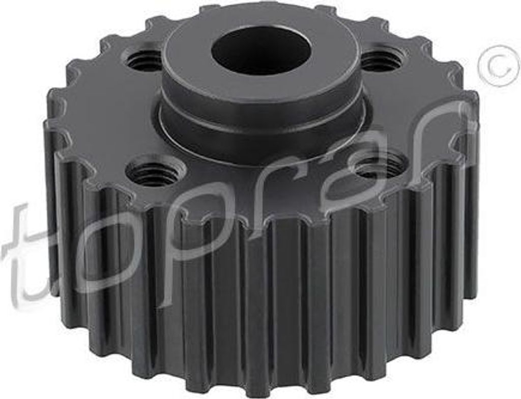 TOPRAN 100 295 Zahnrad, Kurbelwelle OE 028105263E kompatibel mit Vento, Transporter IV, Passat 35I, Golf III, Caddy, Toledo, Inca, Ibiza, Cordoba