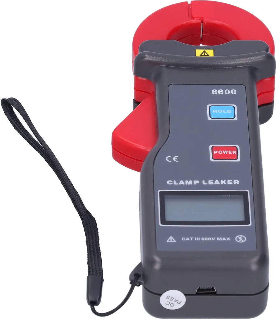Pince de courant de haute précision avec écran LCD pour fuite CA 60A - 7