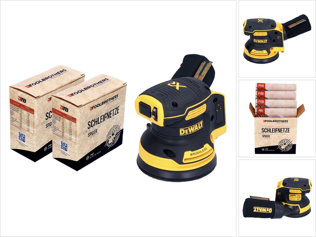 DeWalt DCW 210 N Ponceuse excentrique sans fil 18 V 125 mm Image du produit 