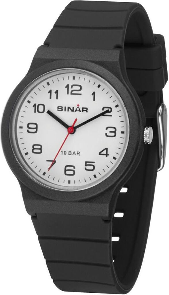 SINAR Jugenduhr Armbanduhr Analog Quarz Uni Silikonband Produktbild 