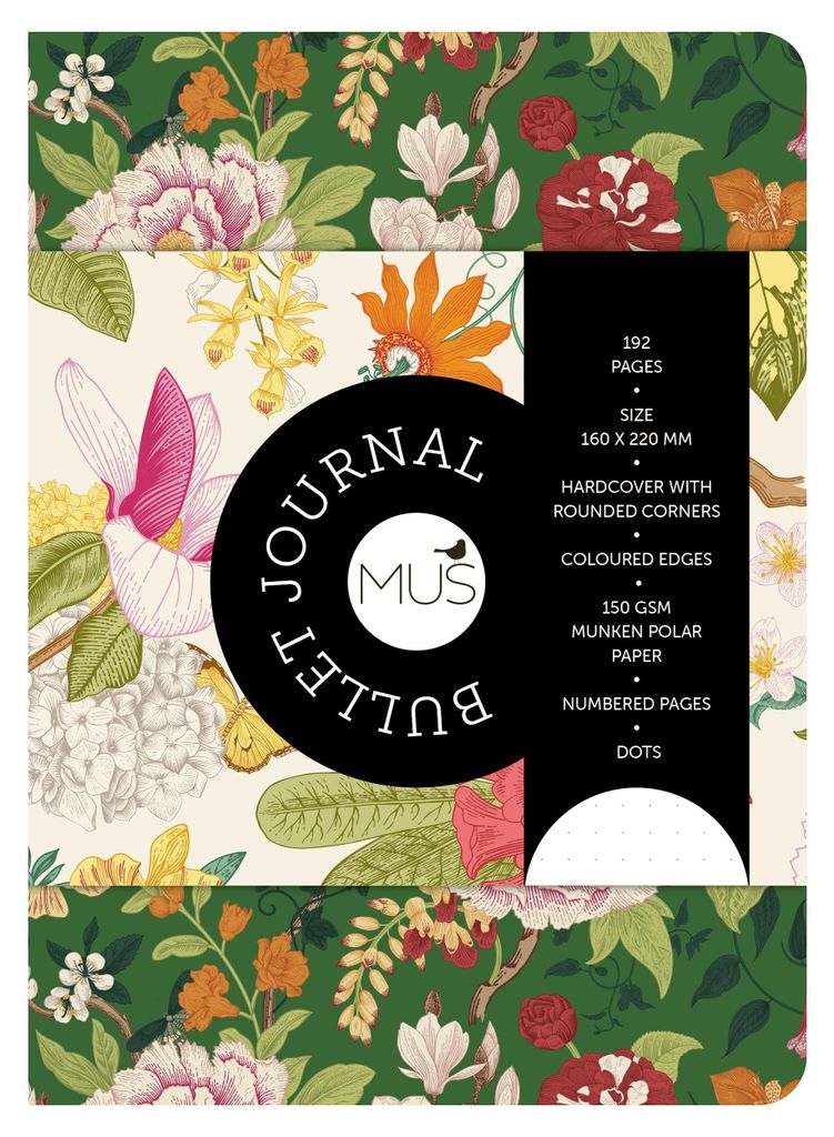 Bullet Journal – Meine Blütenpunkte 192 Seiten