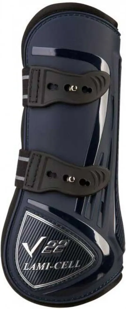 Équipement Cavalier : Guêtres Lami Cell V22 Bleu Marine pour le Concours