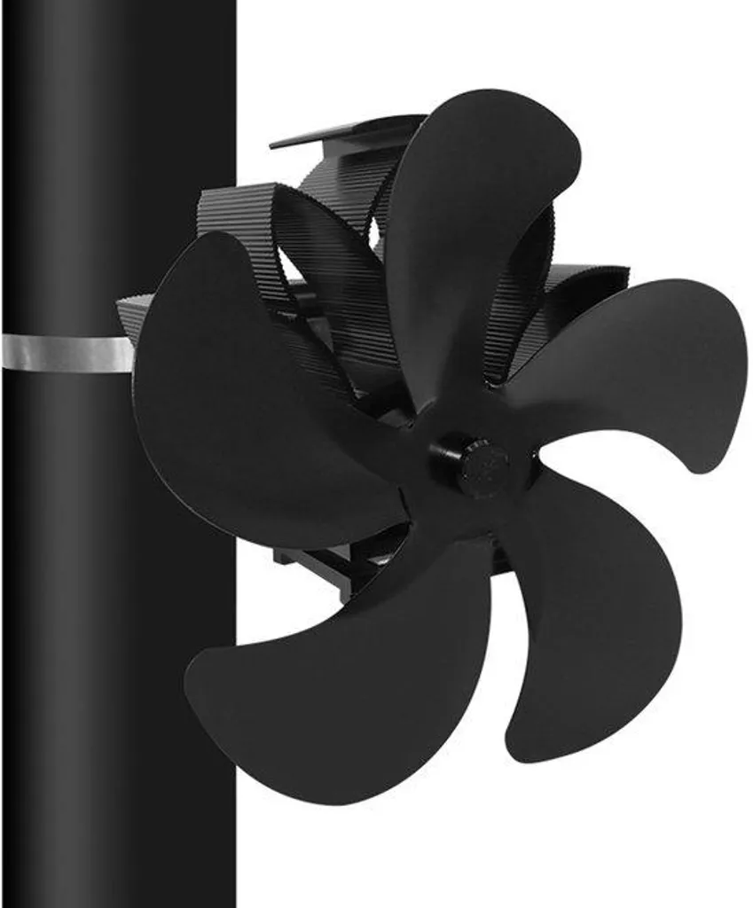 Ventilateur de Cheminée Thermique Silencieux pour Foyer Ouvert et Poêle