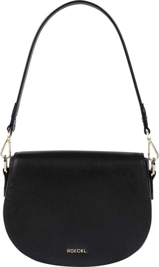 Sac bandoulière noir Florence ROECKL pour le quotidien et soirée