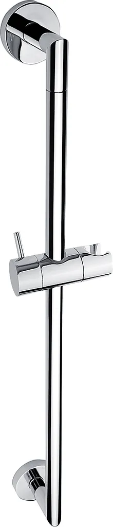 Barre de douche Nimco UN 13015-26 avec cavalier réglable en laiton chromé