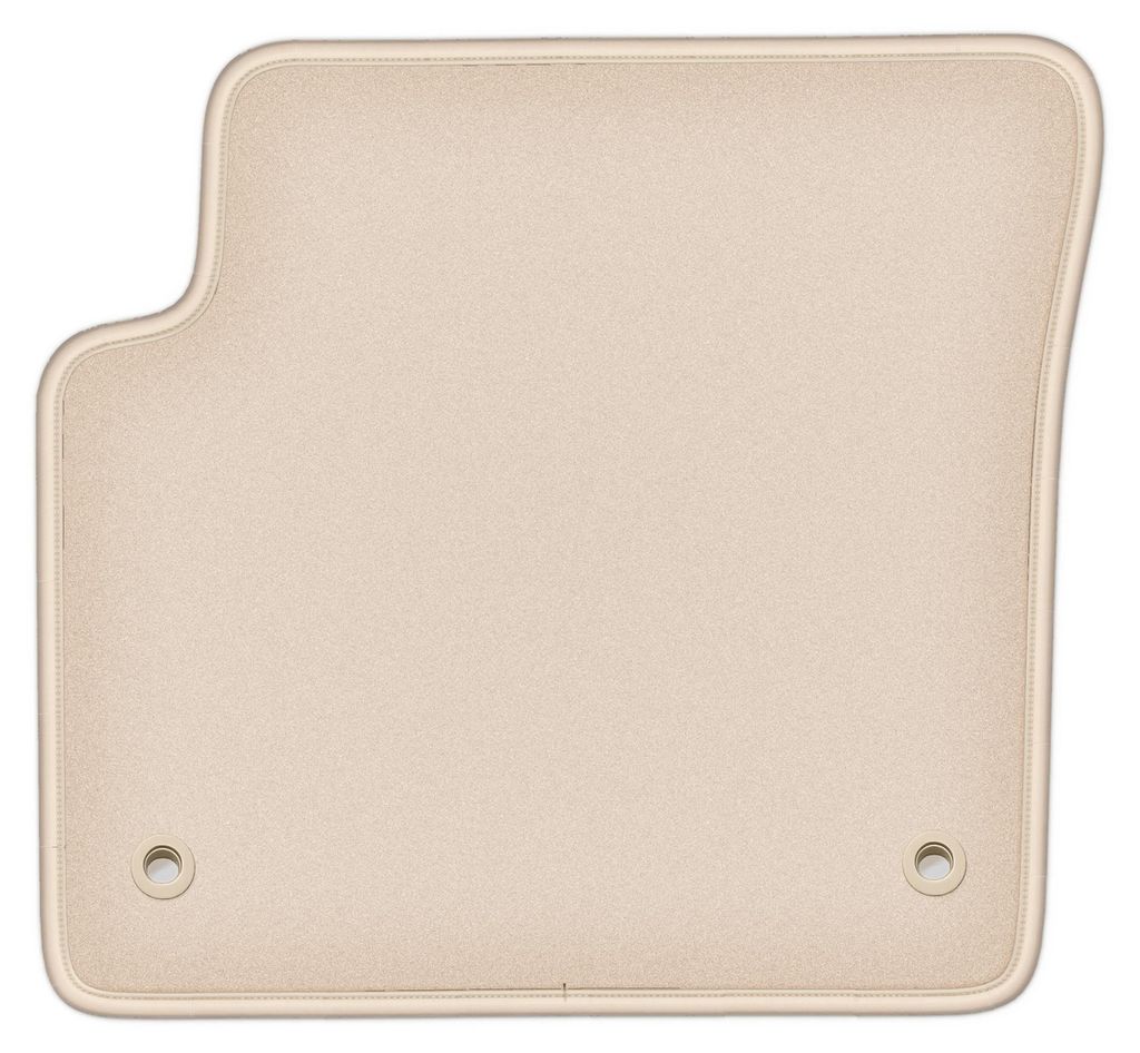 DURBAN Beige Velours-Fahrerfußmatte für Land Rover Discovery Sport SUV (2014-)
