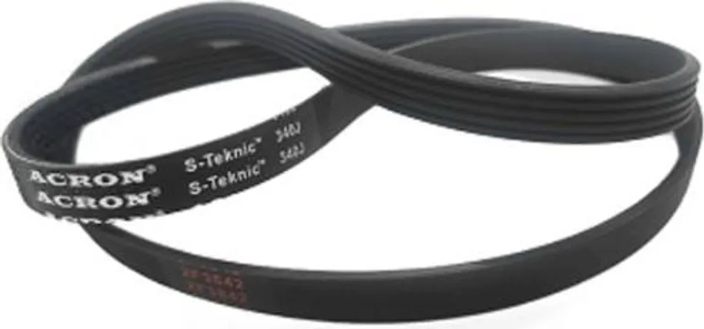Courroie d'entraînement de compensation 96,5cm noire robuste pour machines - 4