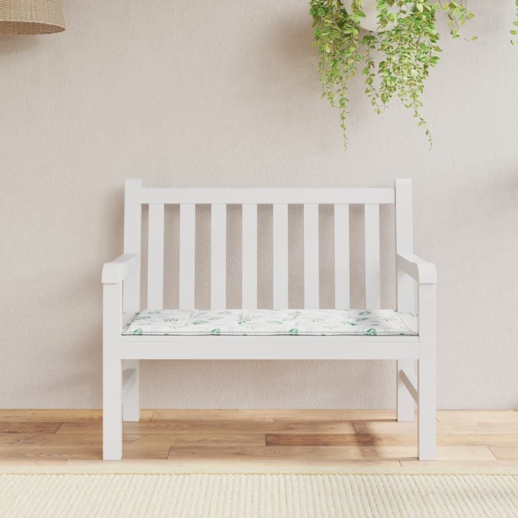 vidaXL Záhradná lavička Leaf Pattern 100x50x3 cm Oxford Obrázok produktu 