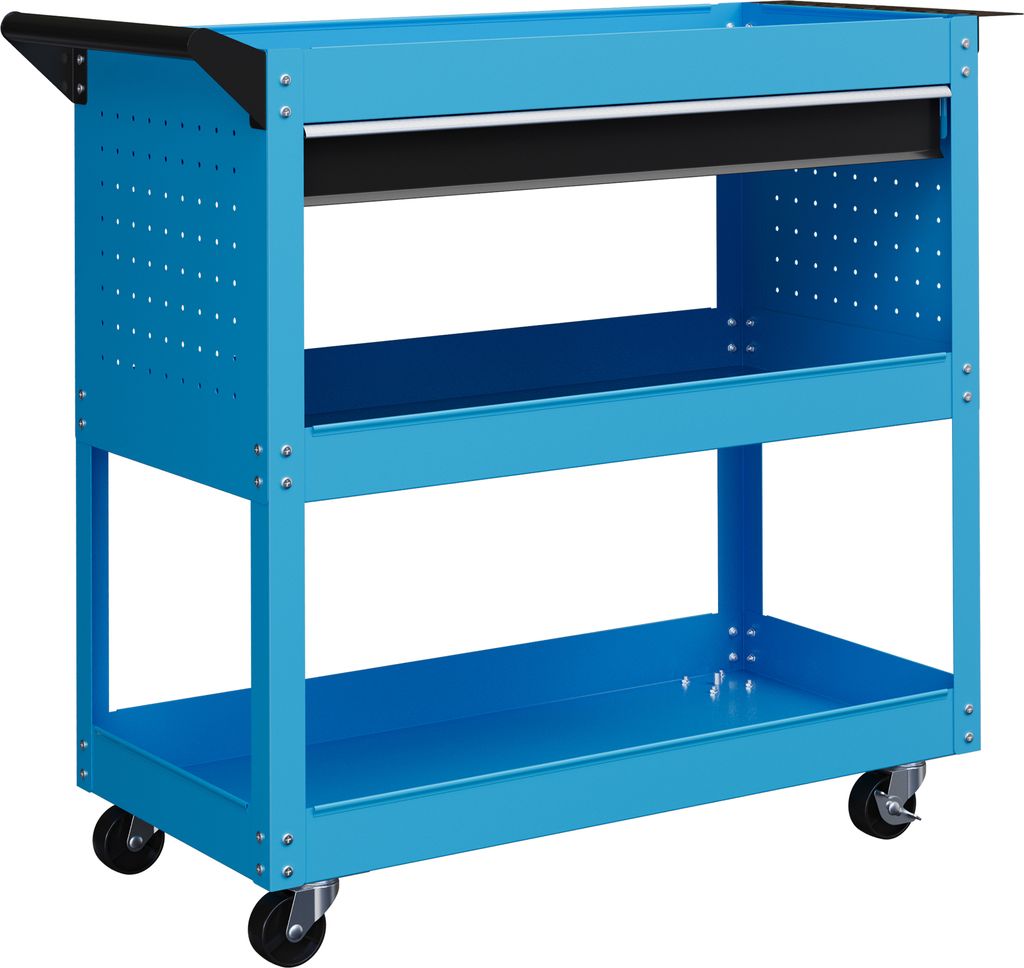 DURHAND Werkzeugwagen mit Griff und Seitenwand, Schublade Produktbild 