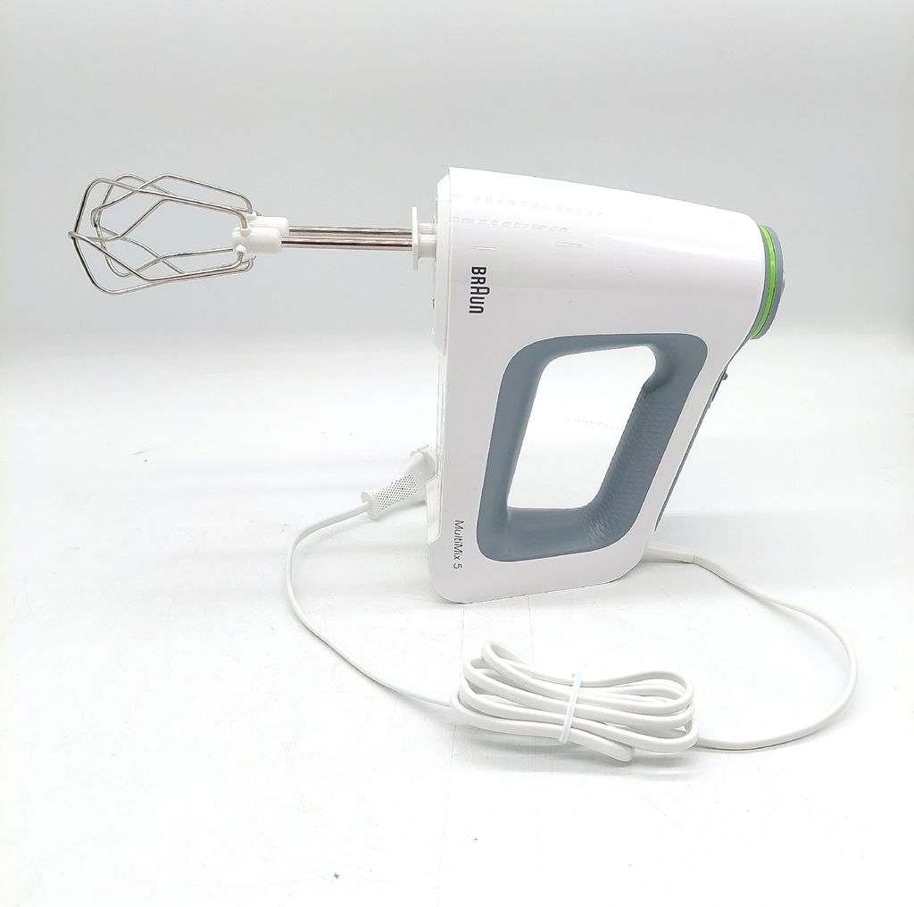 Braun MultiMix 5 HM 5137, Handmixer, Grau, Weiß, Schlagen, Produktbild 